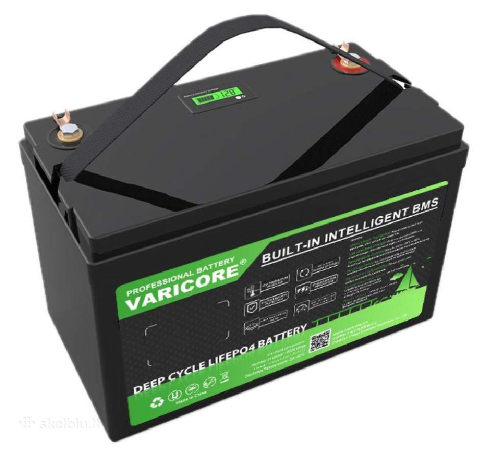 Varicore Lifepo4 akumuliatoriai 12/24v 32ah-180ah - nuotraukos Nr. 8