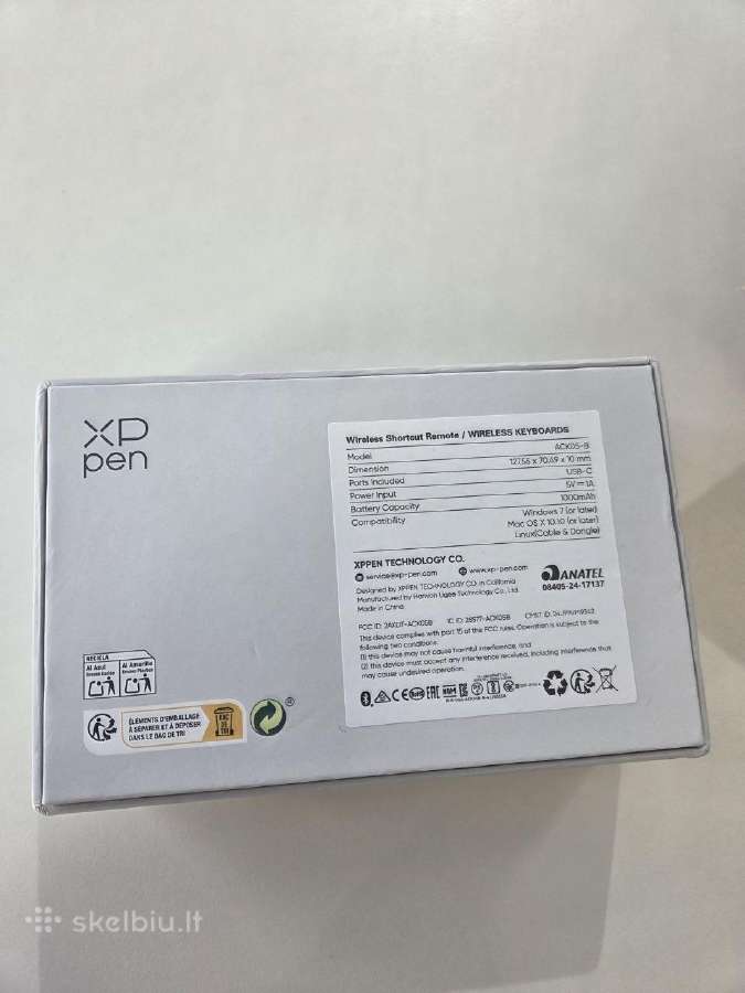 Xp-pen Ack05 Wireless Shortcut Remote - nuotraukos Nr. 3