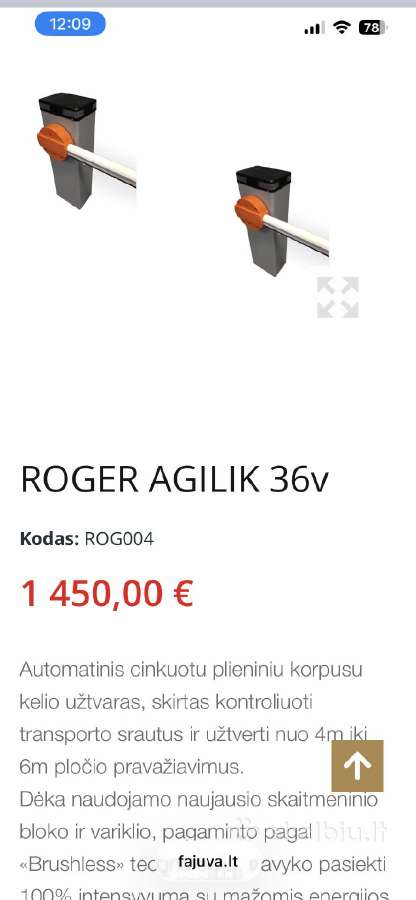 Roger technology, pakeliami užtvarai - nuotraukos Nr. 4