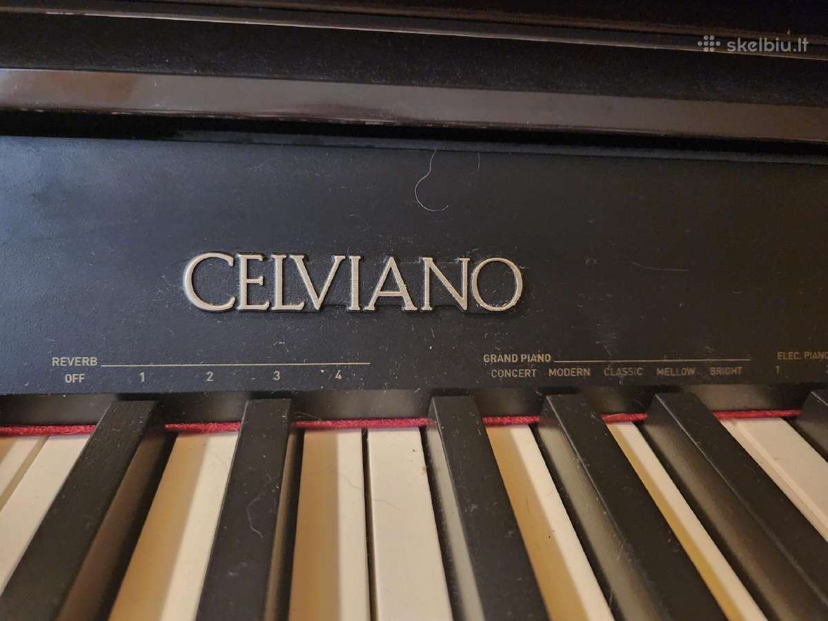 Skaitm.pianinas, natūralus klavišų pasipriešinimas - nuotraukos Nr. 3