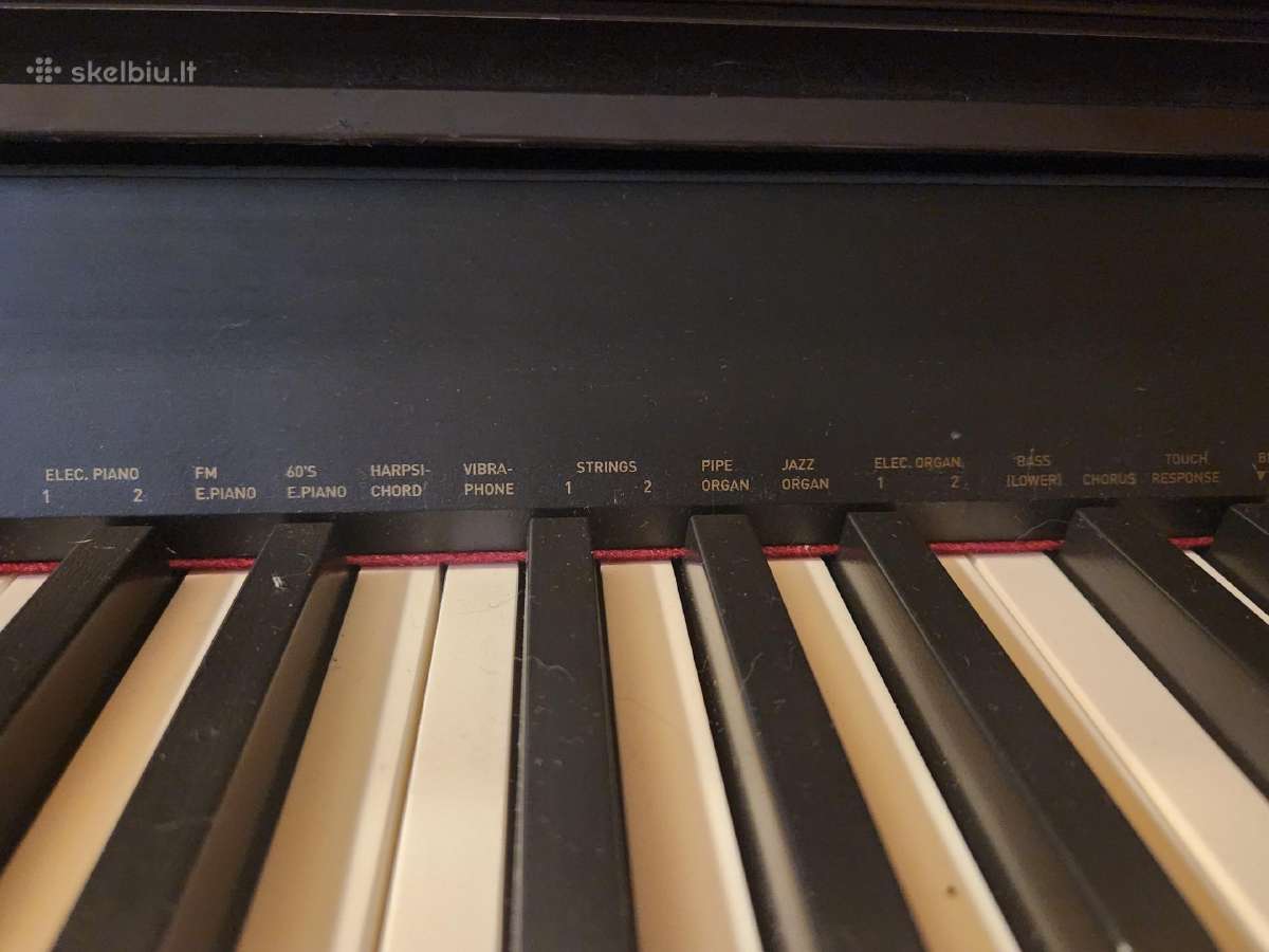 Skaitm.pianinas, natūralus klavišų pasipriešinimas - nuotraukos Nr. 5