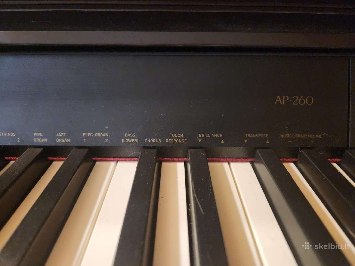 Skaitm.pianinas, natūralus klavišų pasipriešinimas - nuotraukos Nr. 6