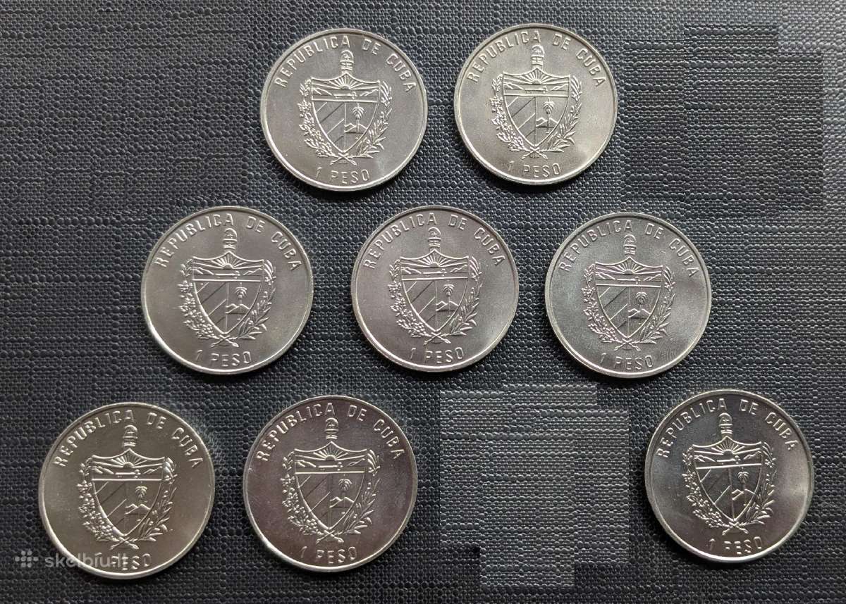Kuba 1 peso, Cuni spalvotos - nuotraukos Nr. 2