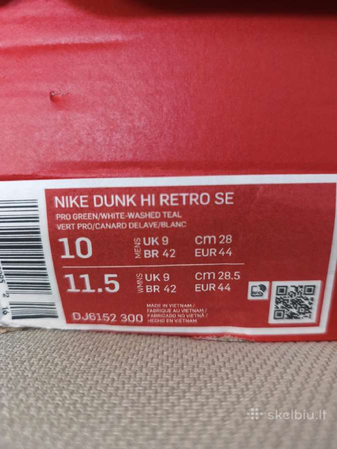 Nike Dunk Hi Retro Se - nuotraukos Nr. 4
