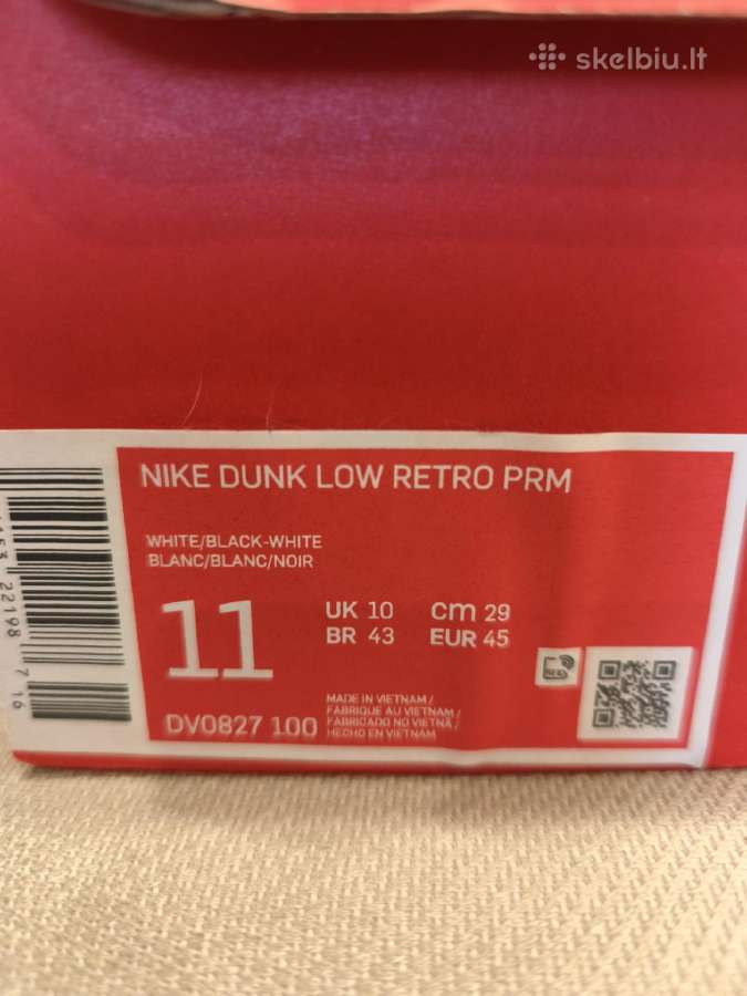 Nike Dunk Low Retro Prm - nuotraukos Nr. 4