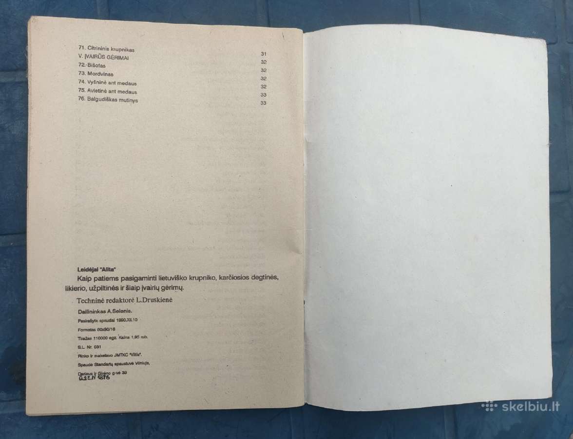 Knyga knygos kaip patiems pasigaminti gėrimų - nuotraukos Nr. 6