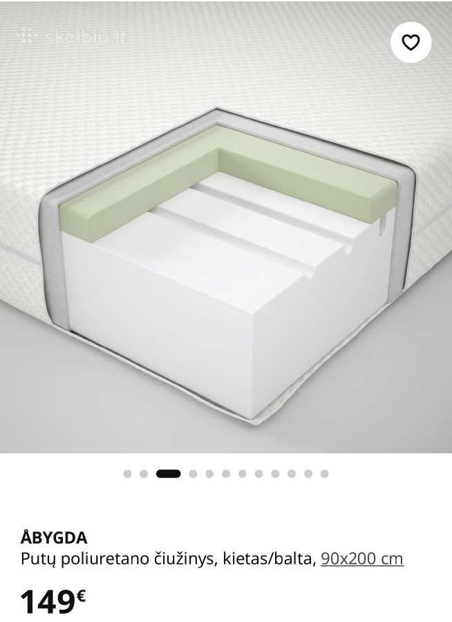 Vaikiška dvipusė lova Ikea su priedais dovanų - nuotraukos Nr. 7