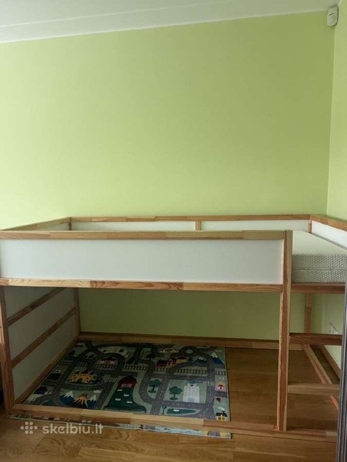 Vaikiška dvipusė lova Ikea su priedais dovanų - nuotraukos Nr. 2
