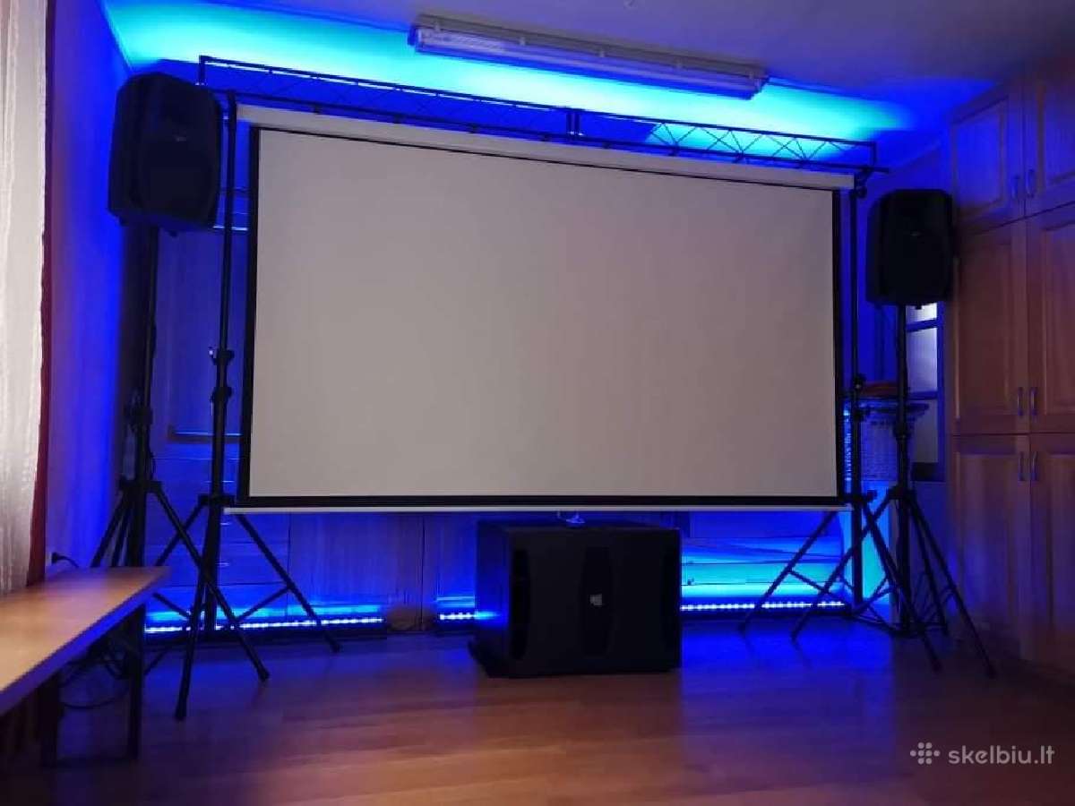 Projektorius Nec P502hl su 120'' ekranu - nuotraukos Nr. 8