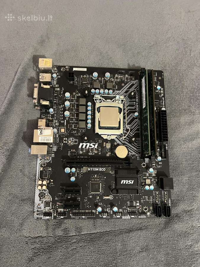 Kompiuterio motininė plokštė (motherboard) - nuotraukos Nr. 2