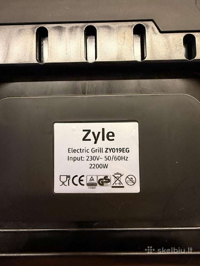 Zyle Zy019eg elektrinis kontaktinis grilis 2200w - nuotraukos Nr. 4