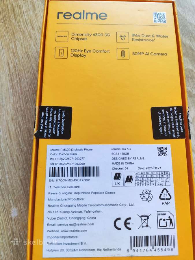 Realme 14 5G - nuotraukos Nr. 2