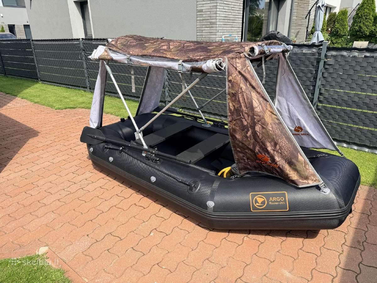 Parduodu Pvc valtį su palapine Argo-rower 265 - nuotraukos Nr. 8