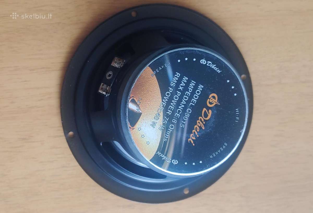 Garsiakalbis 5" 13cm 75w 60hz - 8khz 8 Dibeisi - nuotraukos Nr. 2