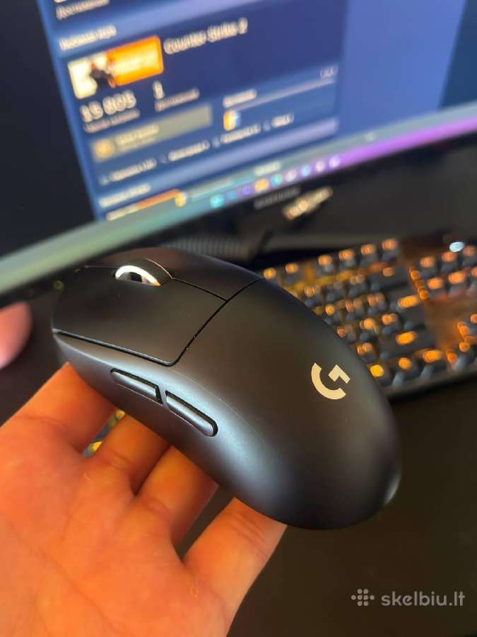 Logitech G Pro X Superlight 2 black - nuotraukos Nr. 3