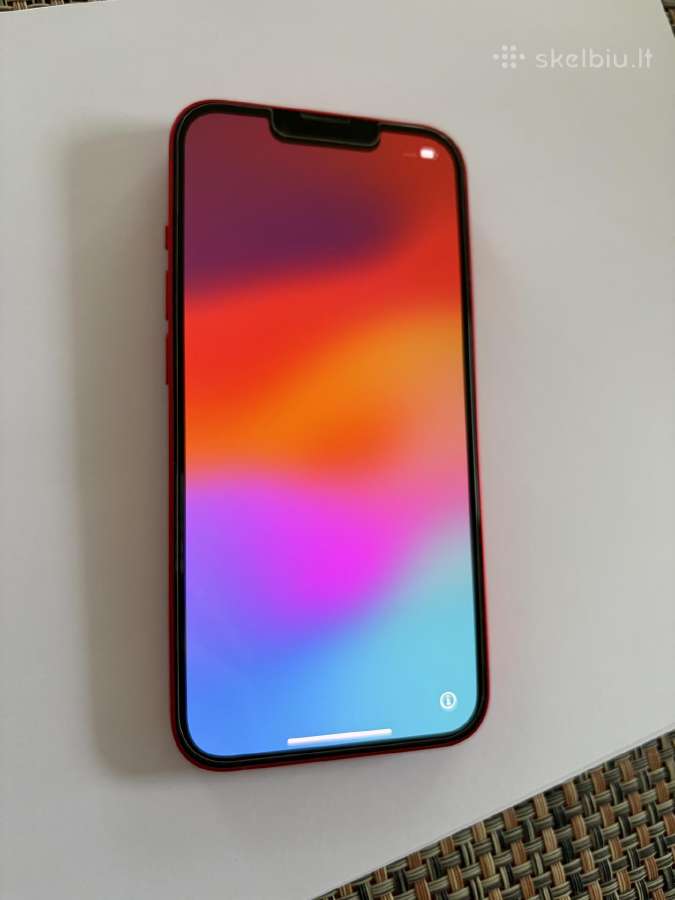 iPhone 14 128 GB, Red – puikios būklės - nuotraukos Nr. 3