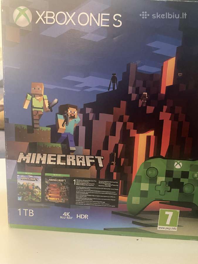 Xbox One S Minecraft Limited Edition - nuotraukos Nr. 5