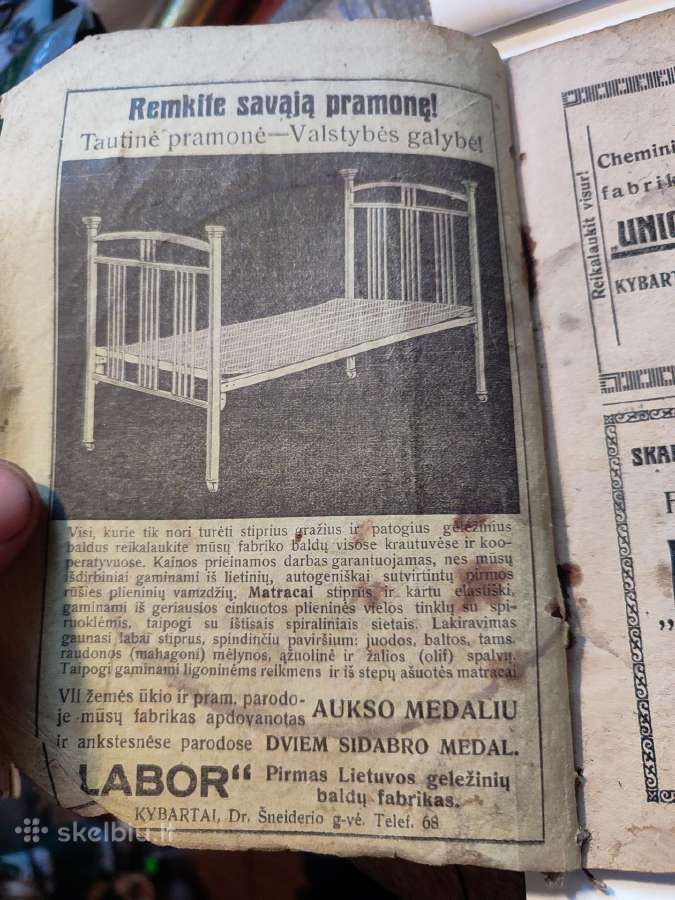 1930 tarpukario kalendorius - nuotraukos Nr. 2