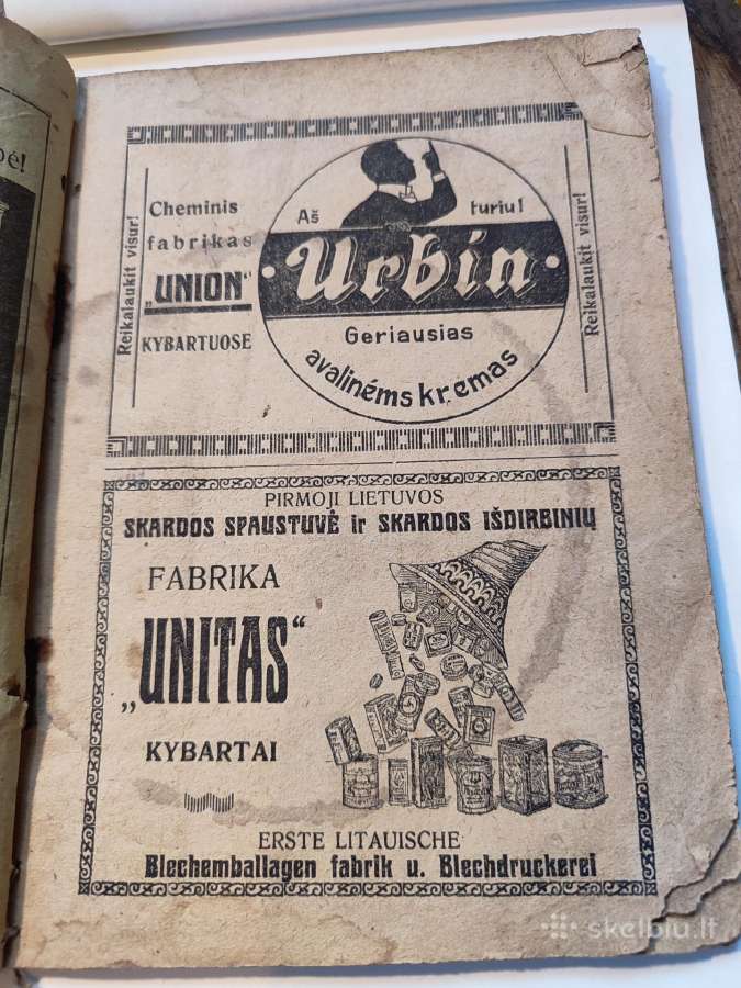 1930 tarpukario kalendorius - nuotraukos Nr. 3