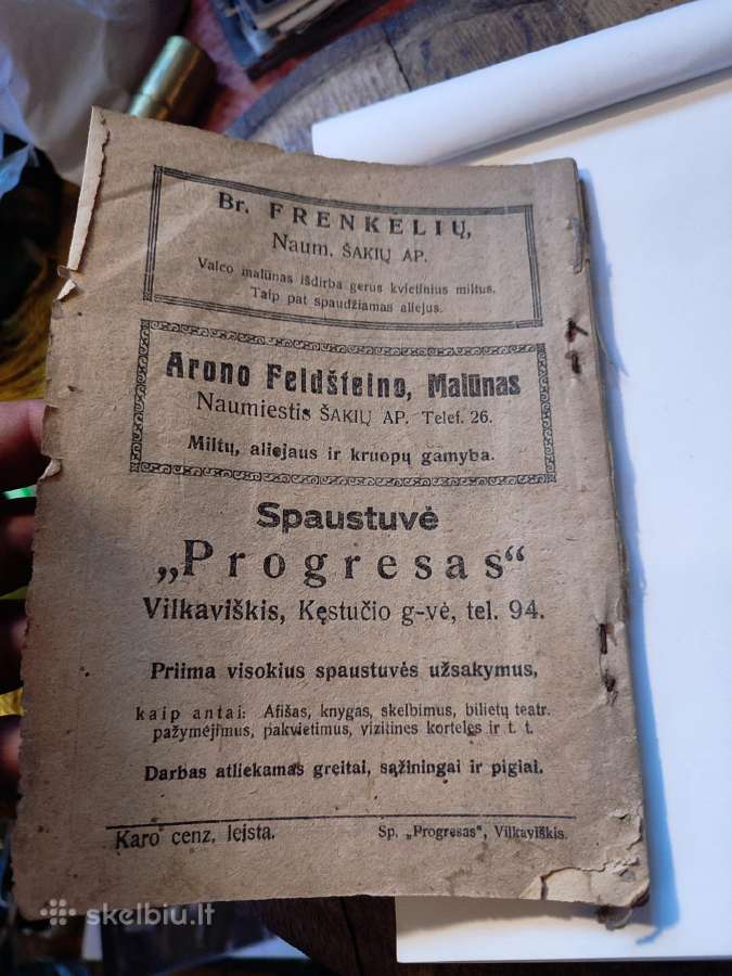 1930 tarpukario kalendorius - nuotraukos Nr. 8