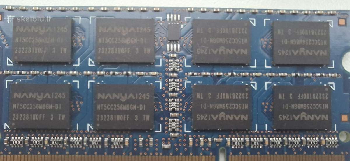 RAM Ddr3 atmintis laptopams - nuotraukos Nr. 3