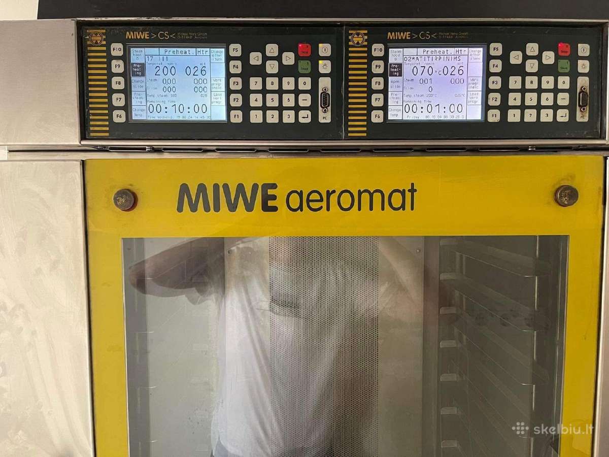 Kepimo krosnis Miwe Aeromat su garų funkcija - nuotraukos Nr. 3
