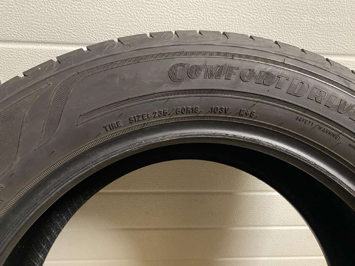 Goodyear 235/60/r18 2vnt po 15 e - nuotraukos Nr. 3