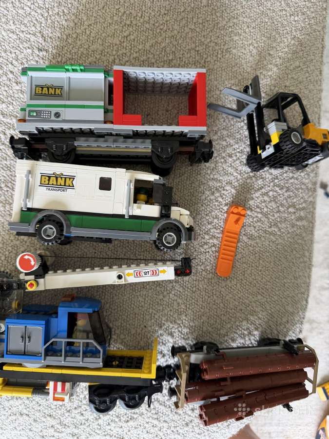 Parduodamas Lego City krovininis traukinys - nuotraukos Nr. 3