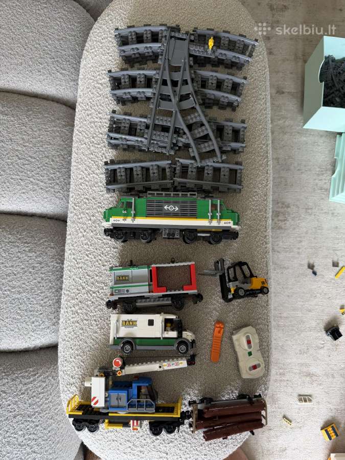 Parduodamas Lego City krovininis traukinys - nuotraukos Nr. 5