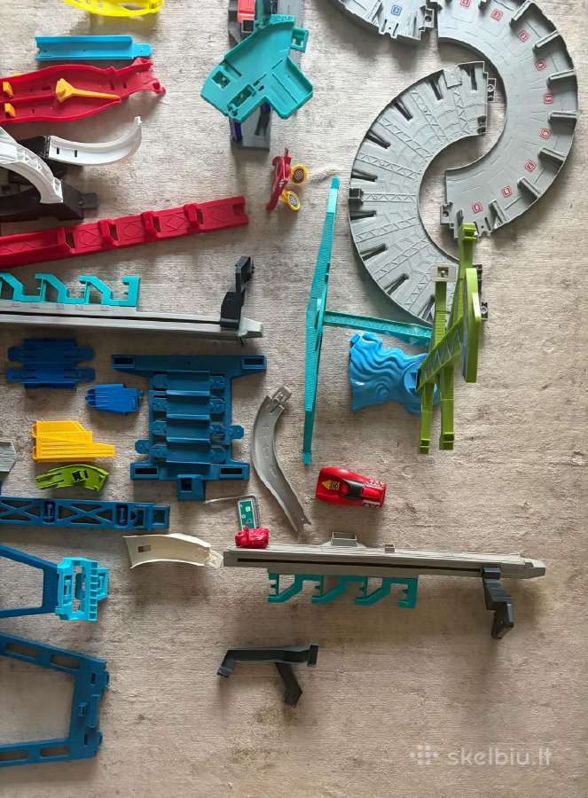 L „Hot Wheels“ trasų ir konstruktorių rinkinys - nuotraukos Nr. 2