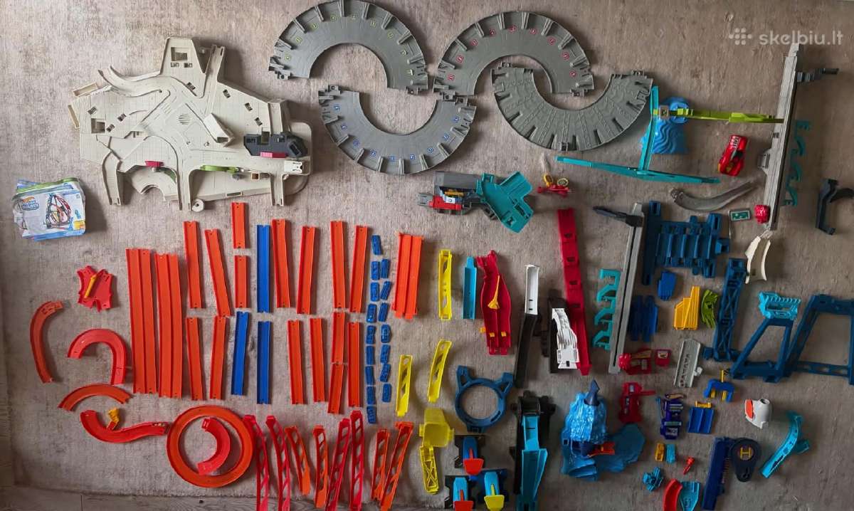 L „Hot Wheels“ trasų ir konstruktorių rinkinys - nuotraukos Nr. 4
