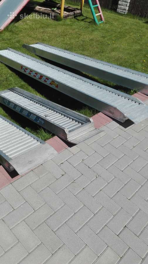 Aliuminės rampos-trapai, užvažiavimai - nuotraukos Nr. 6