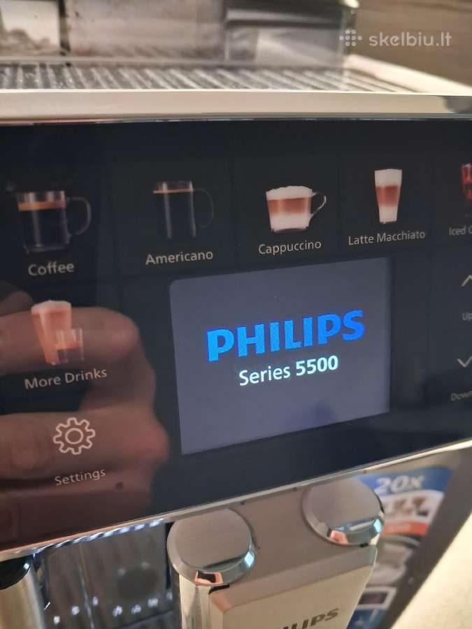 Philips 5500 kavos aparatas - nuotraukos Nr. 3