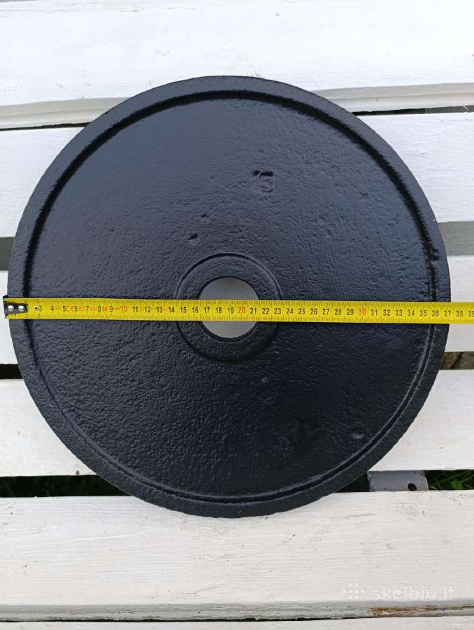 Olimpinės štangos svoris 15kg - nuotraukos Nr. 2