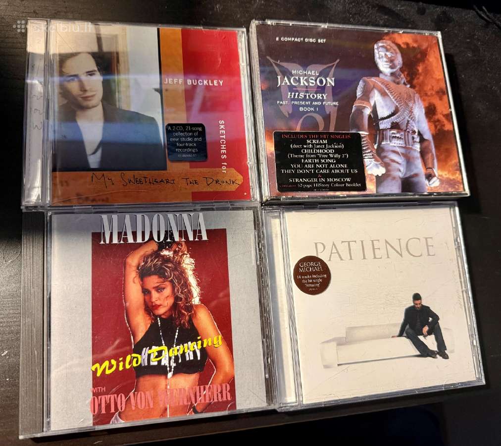 Radiohead, Rihanna, Europe,madonna CD - nuotraukos Nr. 17