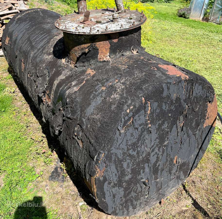 Parduodama metalinė talpa (bačka) ~2,6 m³ (2600 l) - nuotraukos Nr. 2