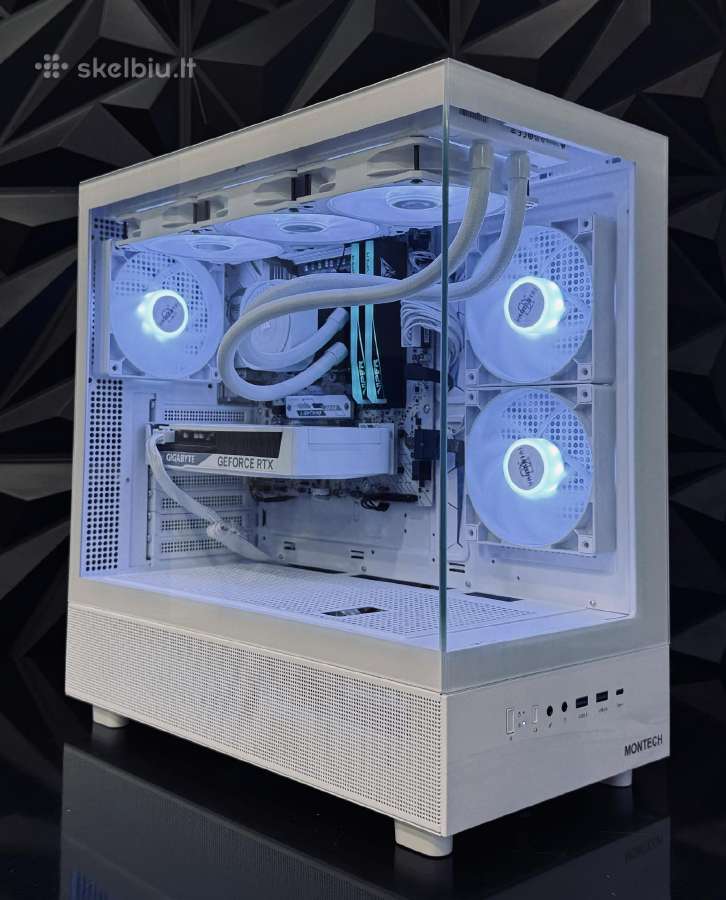 Baltas kompiuteris 7600x + Rtx 5060 Ti 32gb Ddr5 - nuotraukos Nr. 5