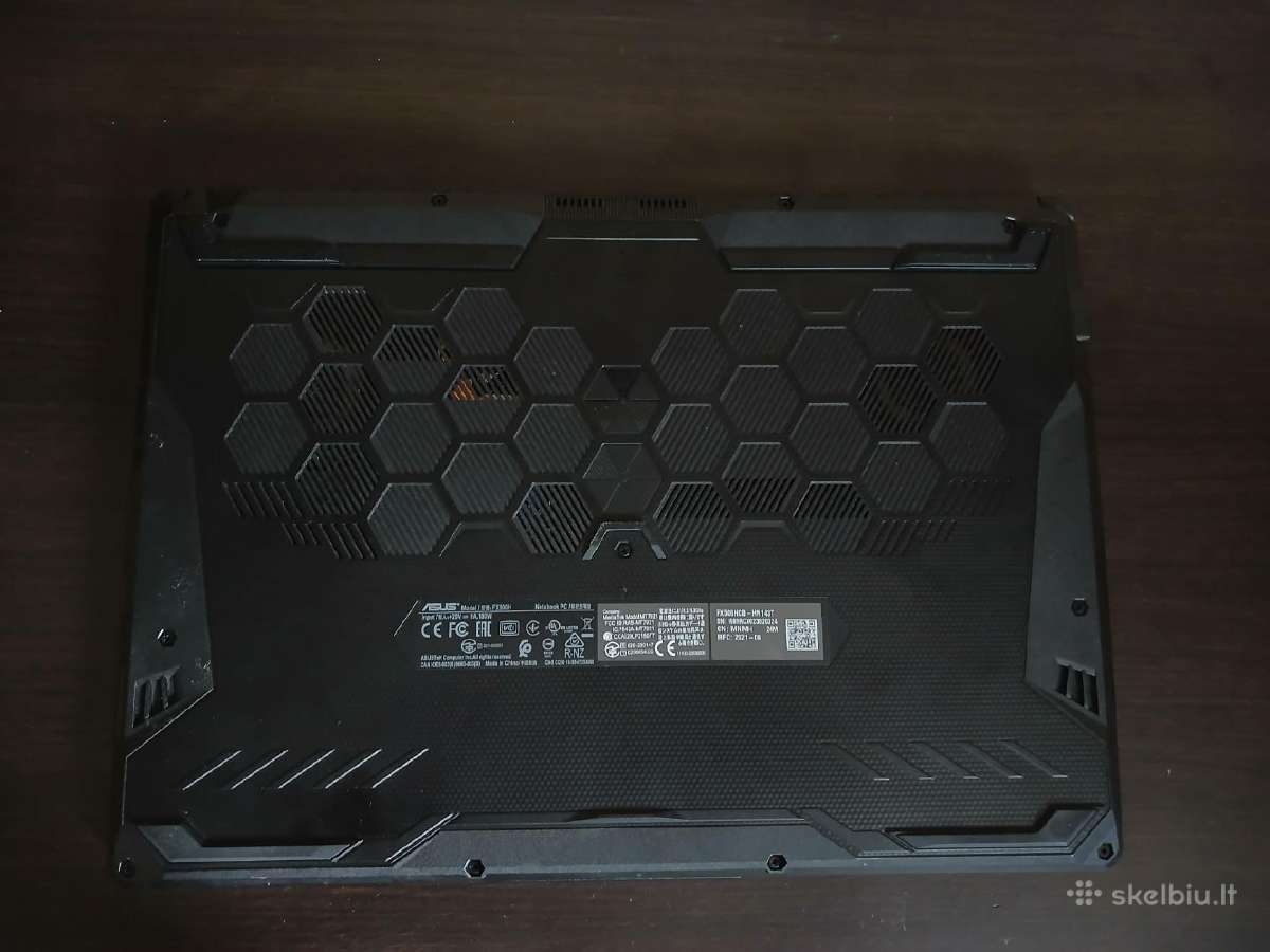 Parduodamas gerai veikiantis Asus Tuf Gaming F15 n - nuotraukos Nr. 3