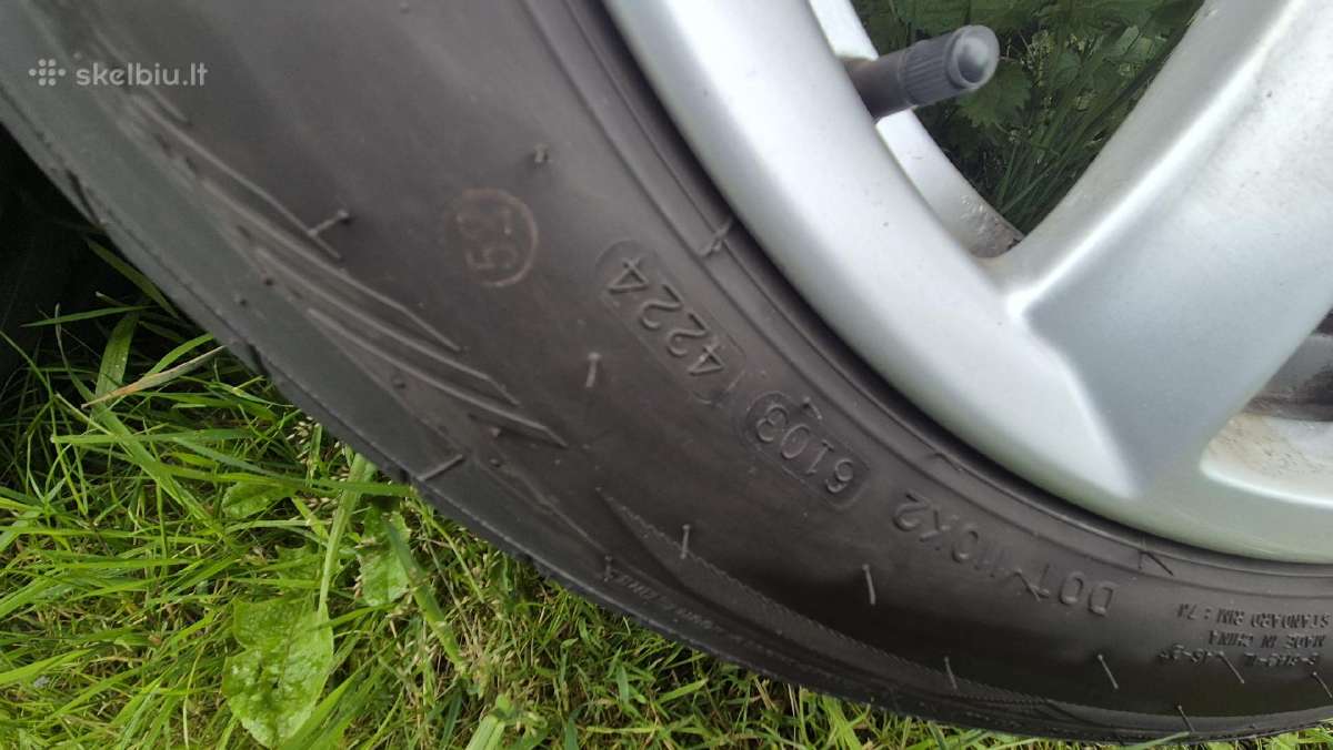 Bmw R17 5x120 originalūs ratlankiai su padangomis - nuotraukos Nr. 10