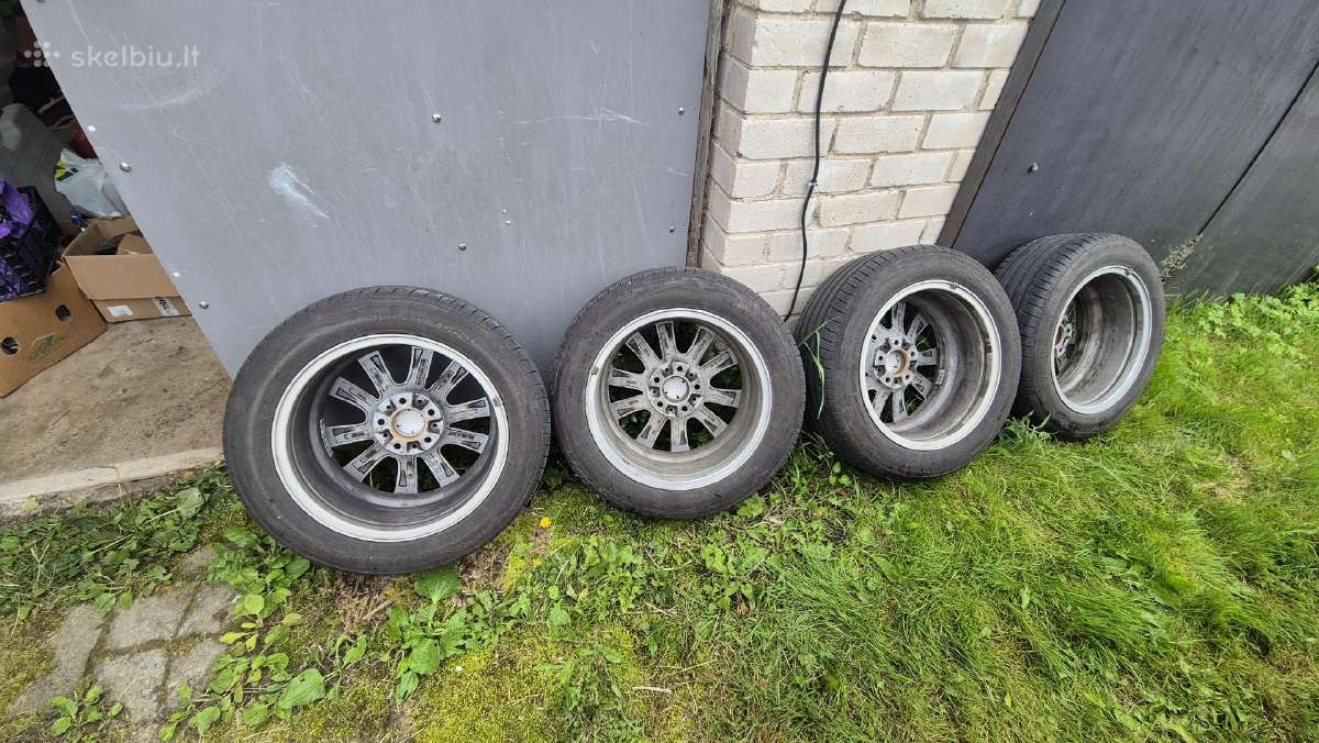 Bmw R17 5x120 originalūs ratlankiai su padangomis - nuotraukos Nr. 11