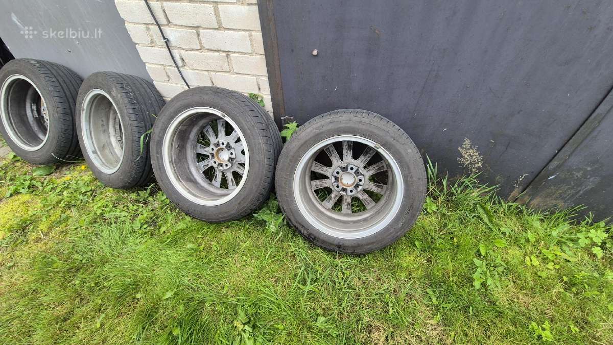 Bmw R17 5x120 originalūs ratlankiai su padangomis - nuotraukos Nr. 12