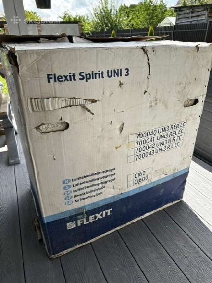 Naujas Flexit Spirit Uni 3 Rer Ec rekuperatorius - nuotraukos Nr. 2