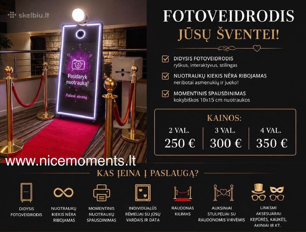 Fotoveidrodžio nuoma (Fotoveidrodis) - nuotraukos Nr. 5