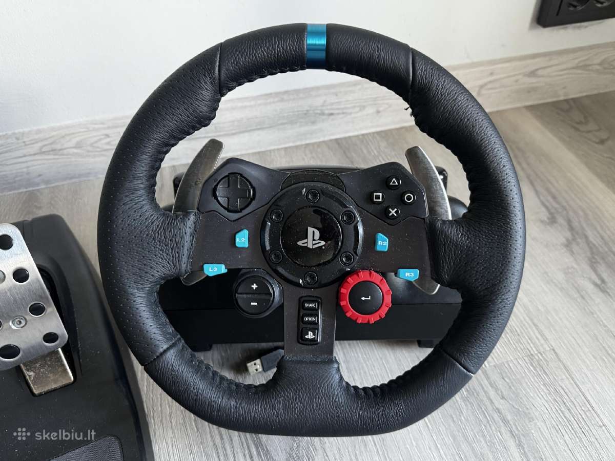 Logitech G29 vairas su pedalais - nuotraukos Nr. 2