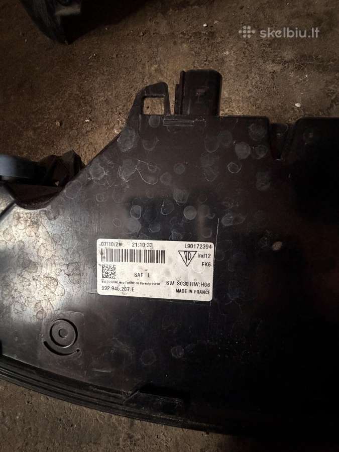 Porsche 992 bamperis - nuotraukos Nr. 7