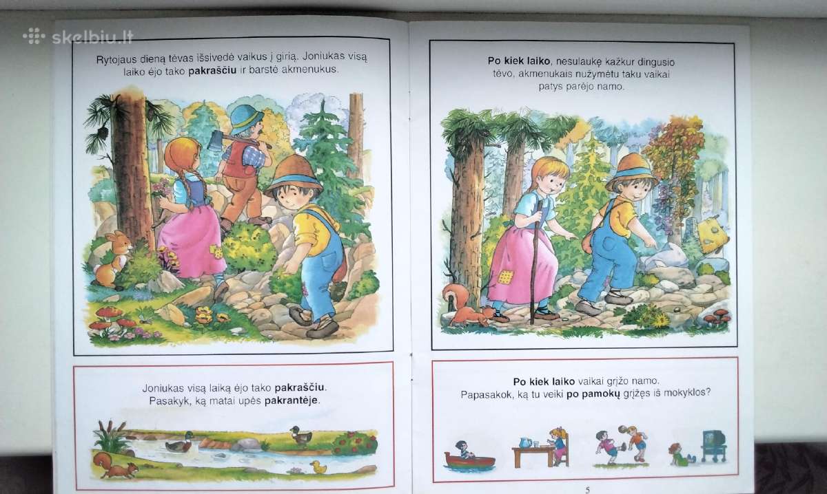 Joniukas ir Grytutė. Pasaka su lavinančiomis užduo - nuotraukos Nr. 4