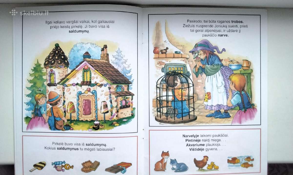 Joniukas ir Grytutė. Pasaka su lavinančiomis užduo - nuotraukos Nr. 6
