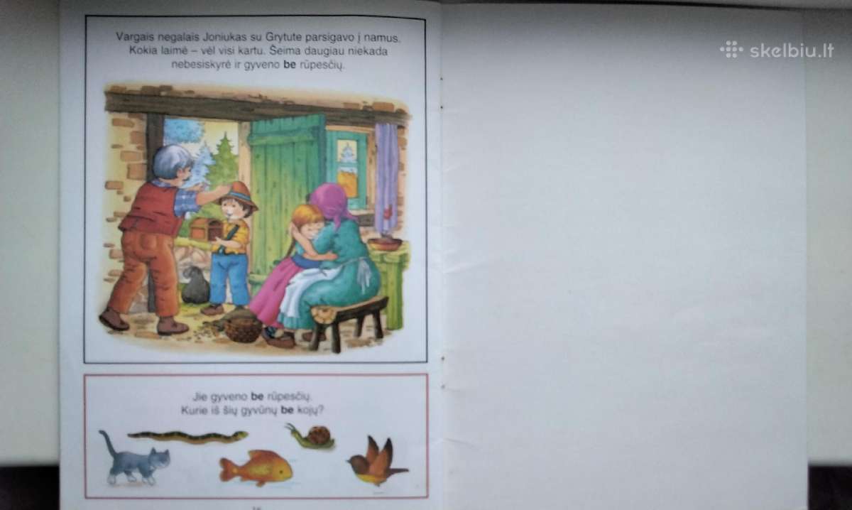 Joniukas ir Grytutė. Pasaka su lavinančiomis užduo - nuotraukos Nr. 8
