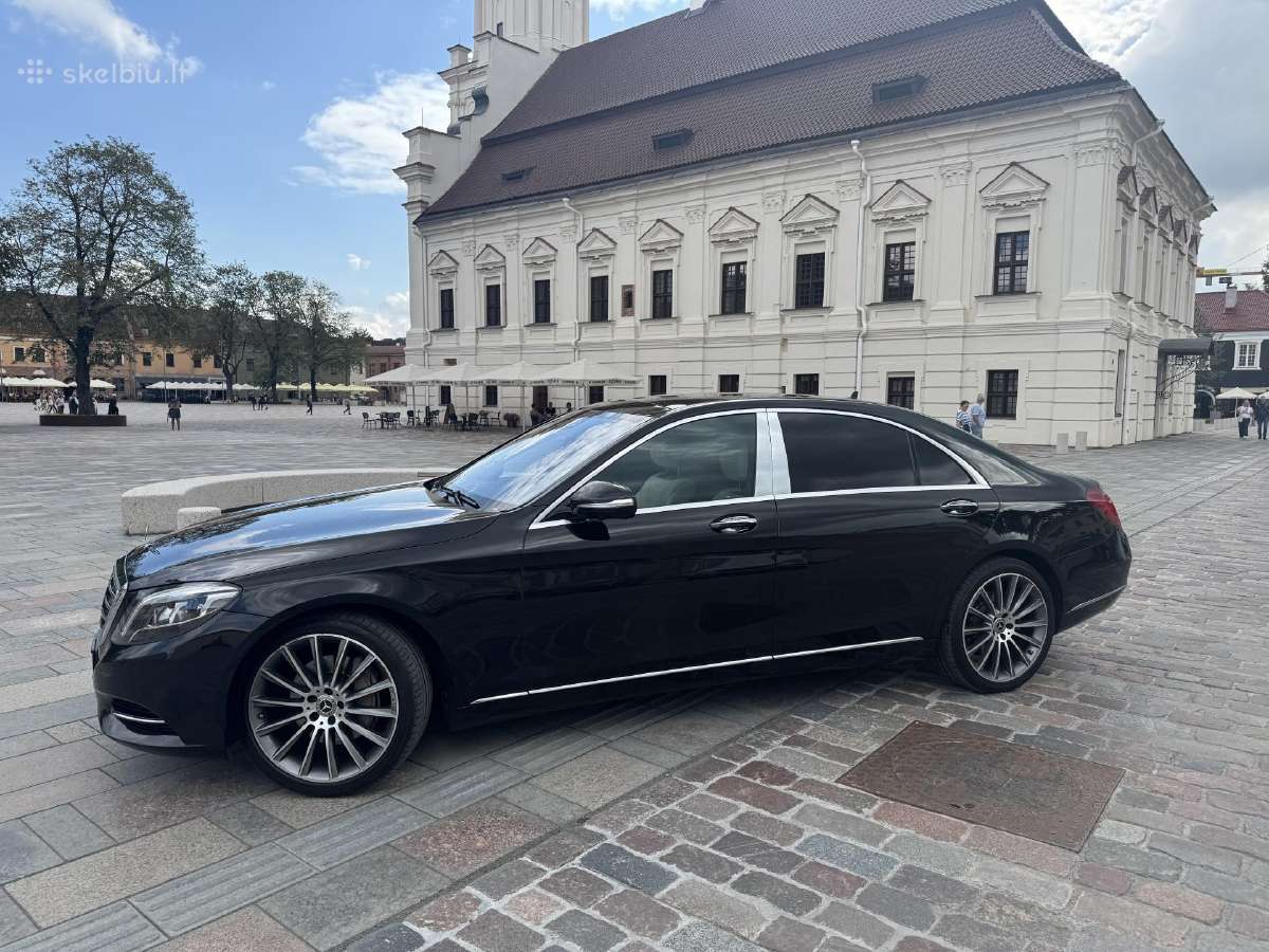 Automobilių nuoma vestuvėms MB S Klasės - nuotraukos Nr. 24