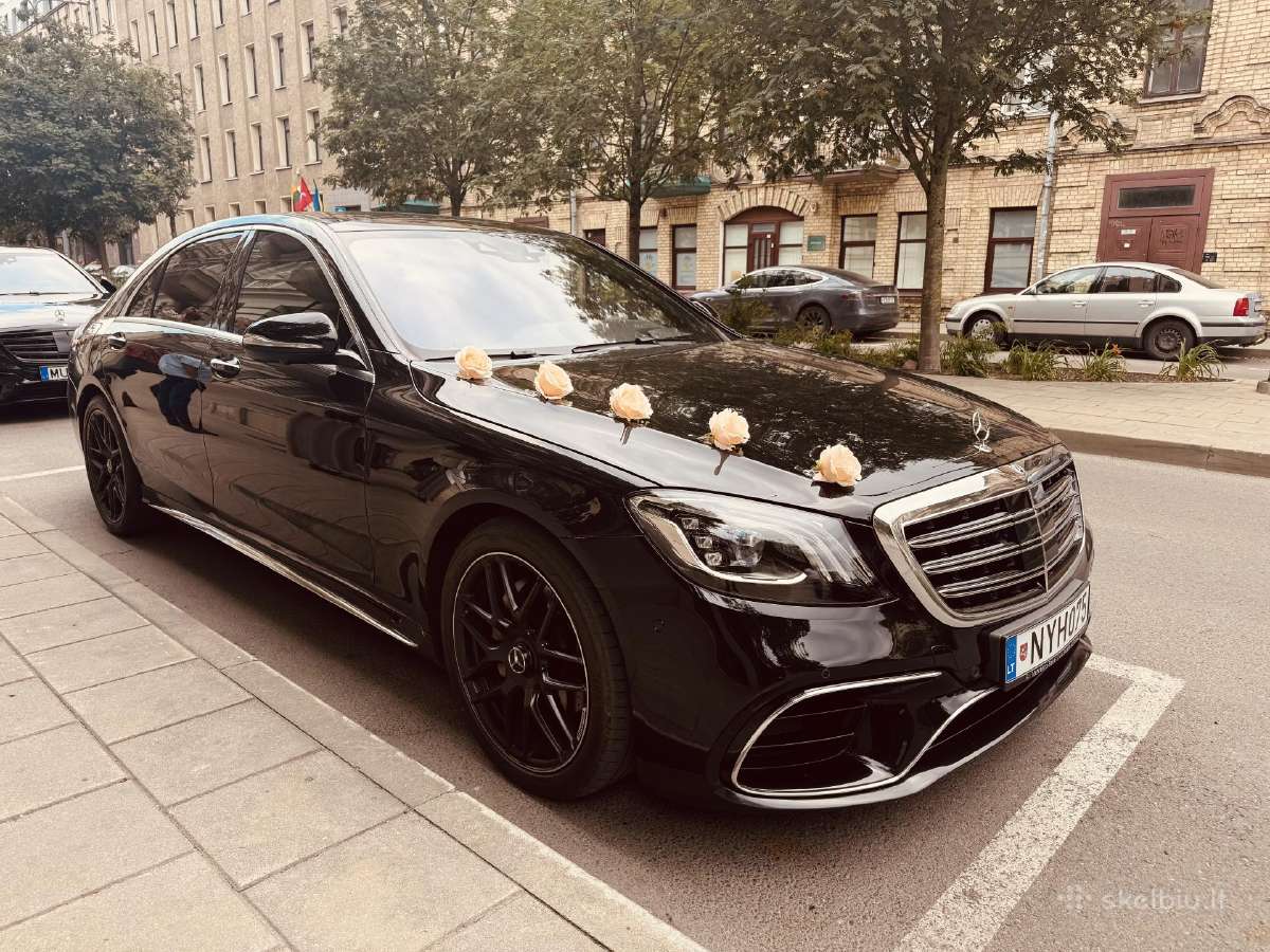 Automobilių nuoma vestuvėms MB S Klasės - nuotraukos Nr. 31